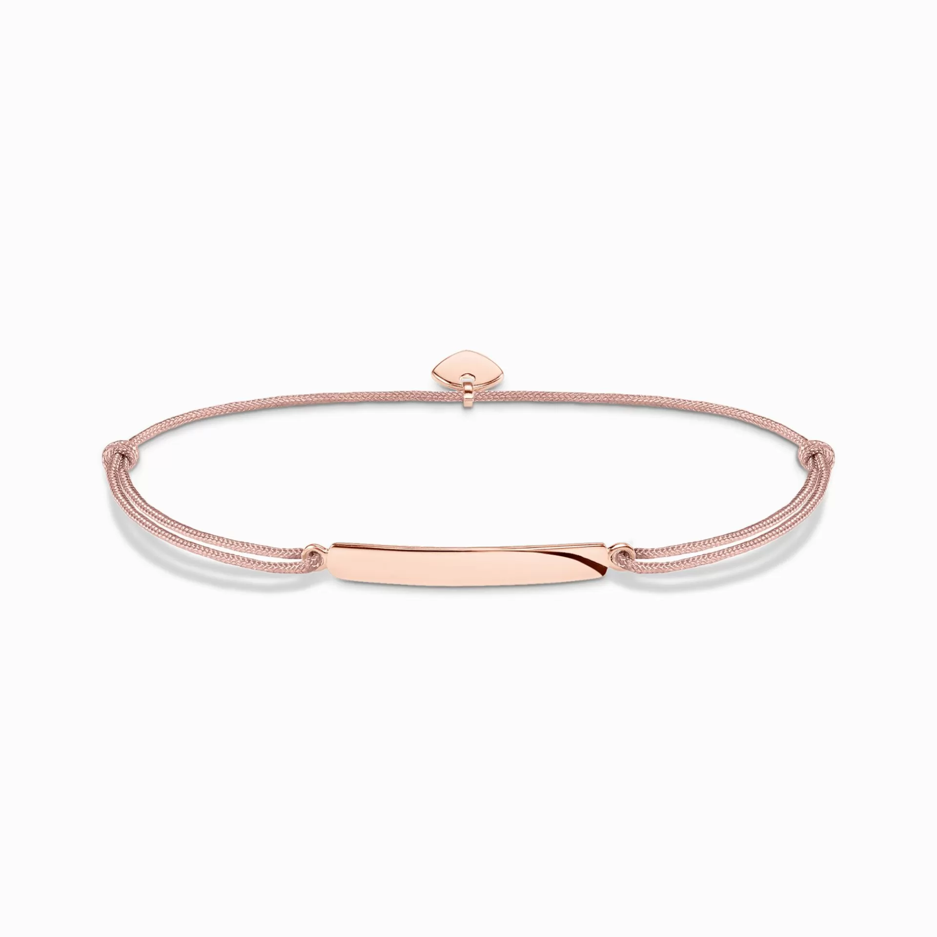THOMAS SABO Armband | 18K roséguldplätering<ARMBAND LITTLE SECRET CLASSIC beige, roséguldfargad