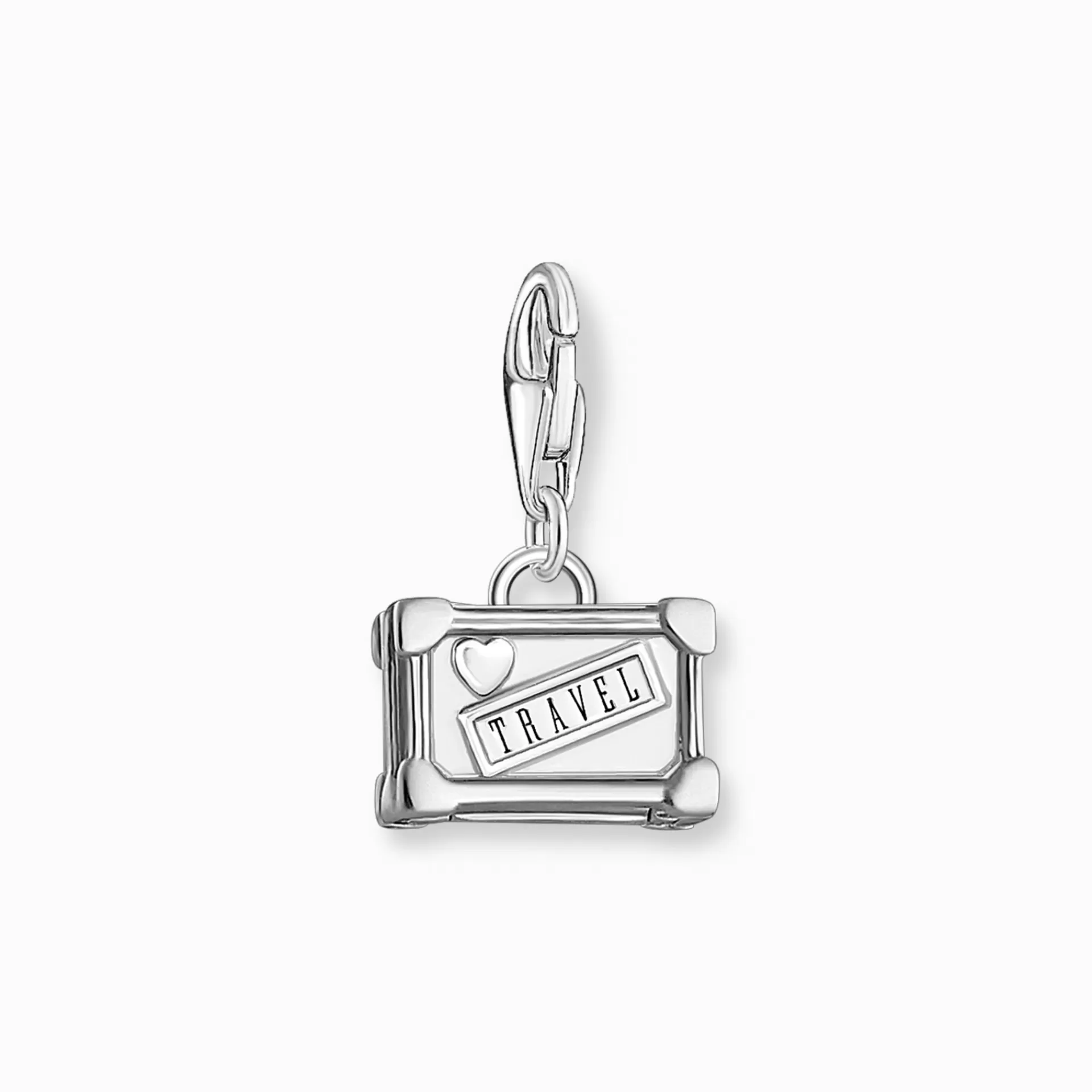THOMAS SABO Charms | Charms<CHARM-H&AUML;NGSMYCKE F&AUML;RGGLAD VINTAGE RESV&AUML;SKAN SILVER silverfargad, röd, grön, mörkblå, vit