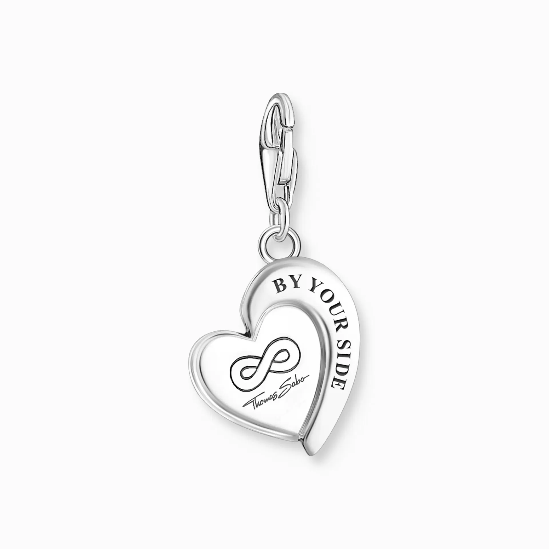 THOMAS SABO Charms | Charms<CHARM-H&AUML;NGSMYCKE YOU  ME-HJ&AUML;RTA, SILVER silverfargad, vit, röd