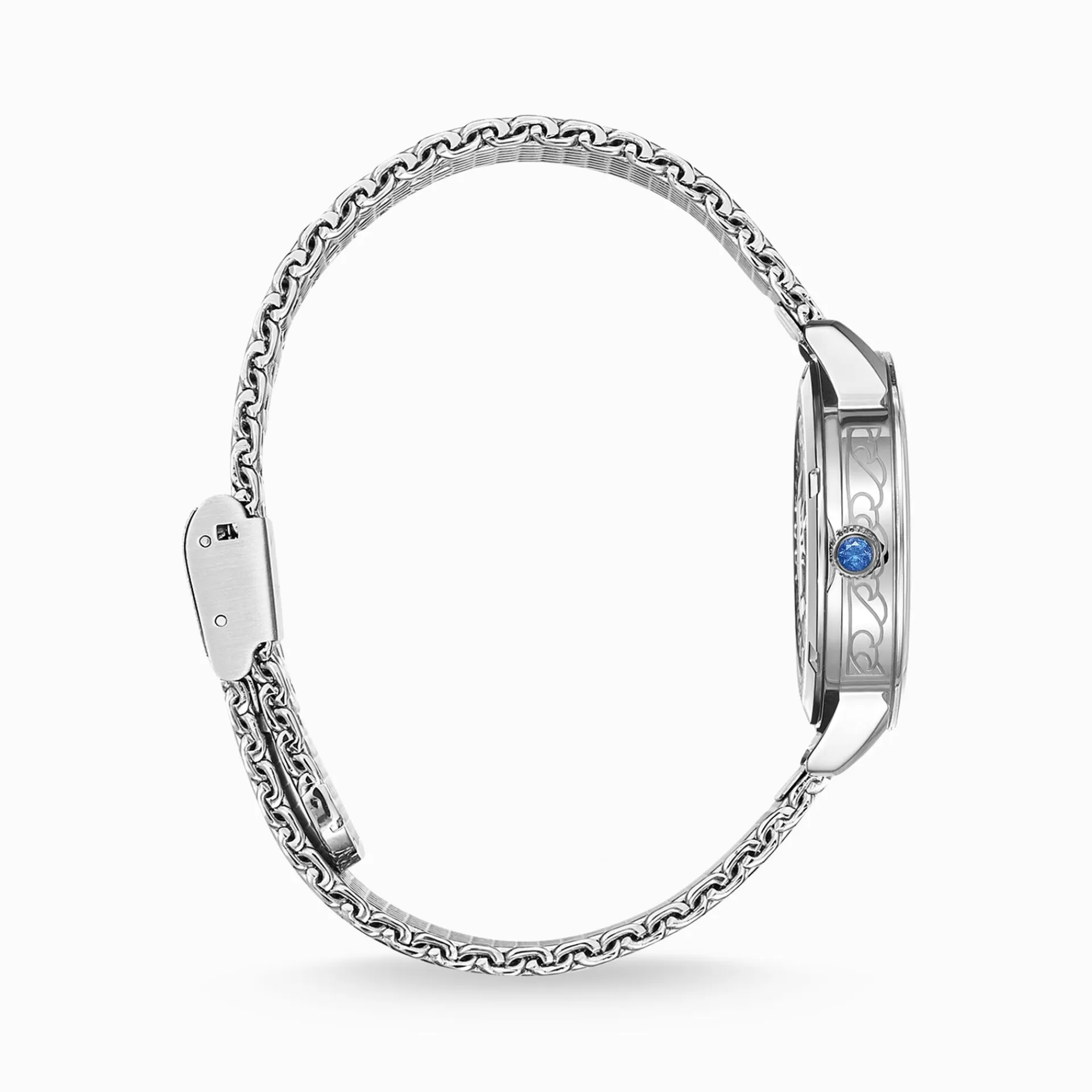 THOMAS SABO Klockor | Klockor för damer<DAMKLOCKA OCEAN VIBES MED VITA STENAR BICOLOR silverfargad, blå, vit