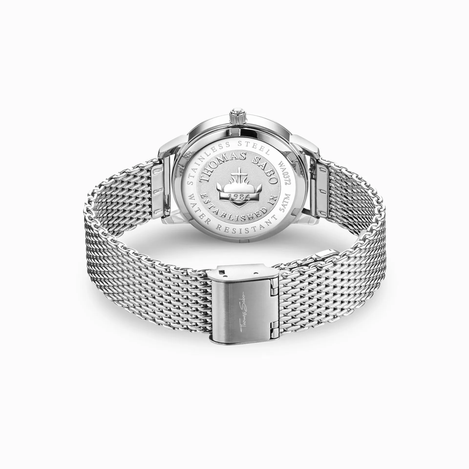 THOMAS SABO Klockor | Klockor för damer<DAMKLOCKA SPIRIT COSMOS STJ&AUML;RNHIMMEL SILVER silverfargad, svart, blå, gult guldfargad