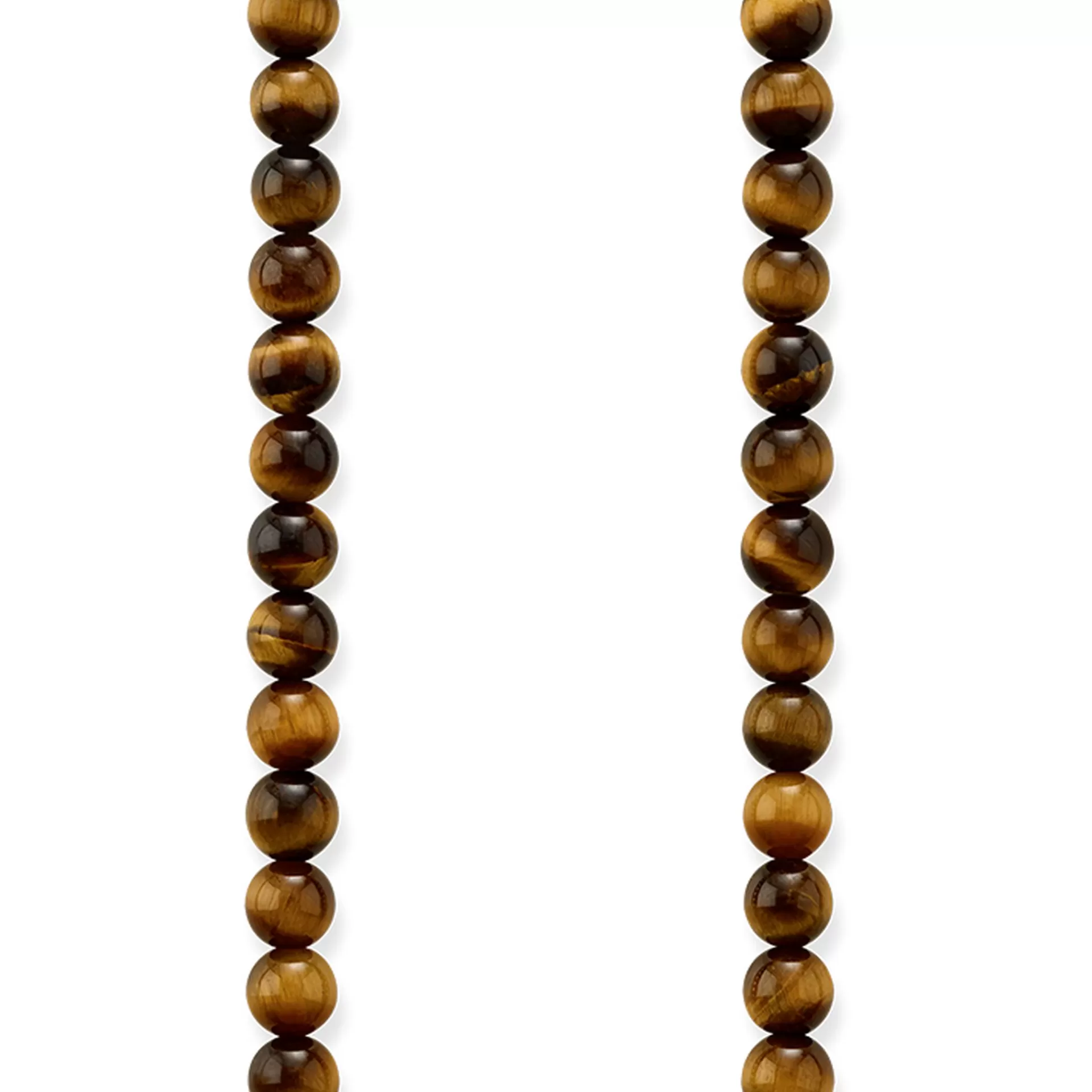 THOMAS SABO Halsband | Återvunnet 925 silver<HALSBAND MAORI-D&OUML;DSKALLE brun, silverfargad