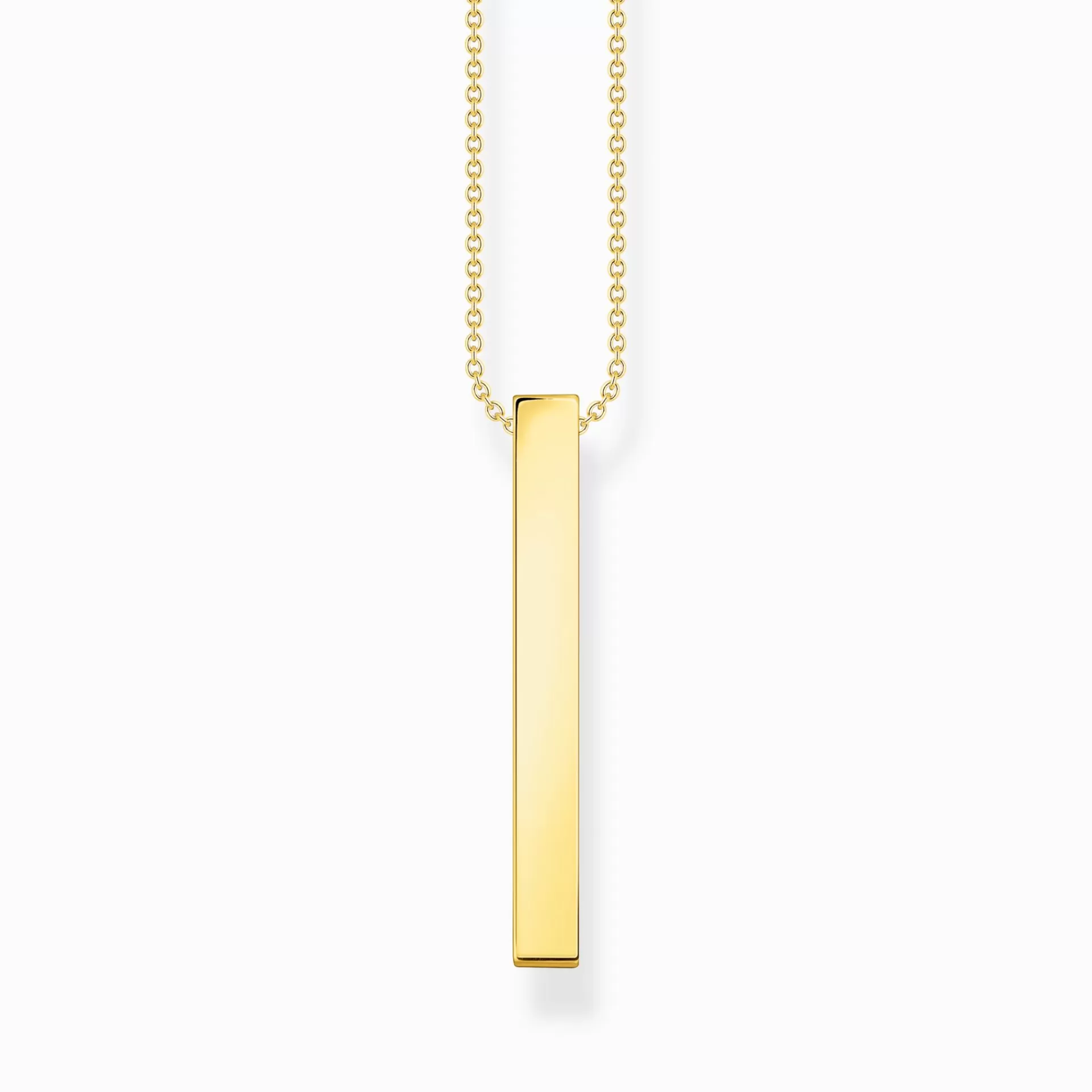 THOMAS SABO Halsband | Gravyr till henne<HALSBAND STENAR I F&AUML;RG GULD gult guldfargad, grön, ljusblå, violett, rosa, guld, orange, röd, mörkblå