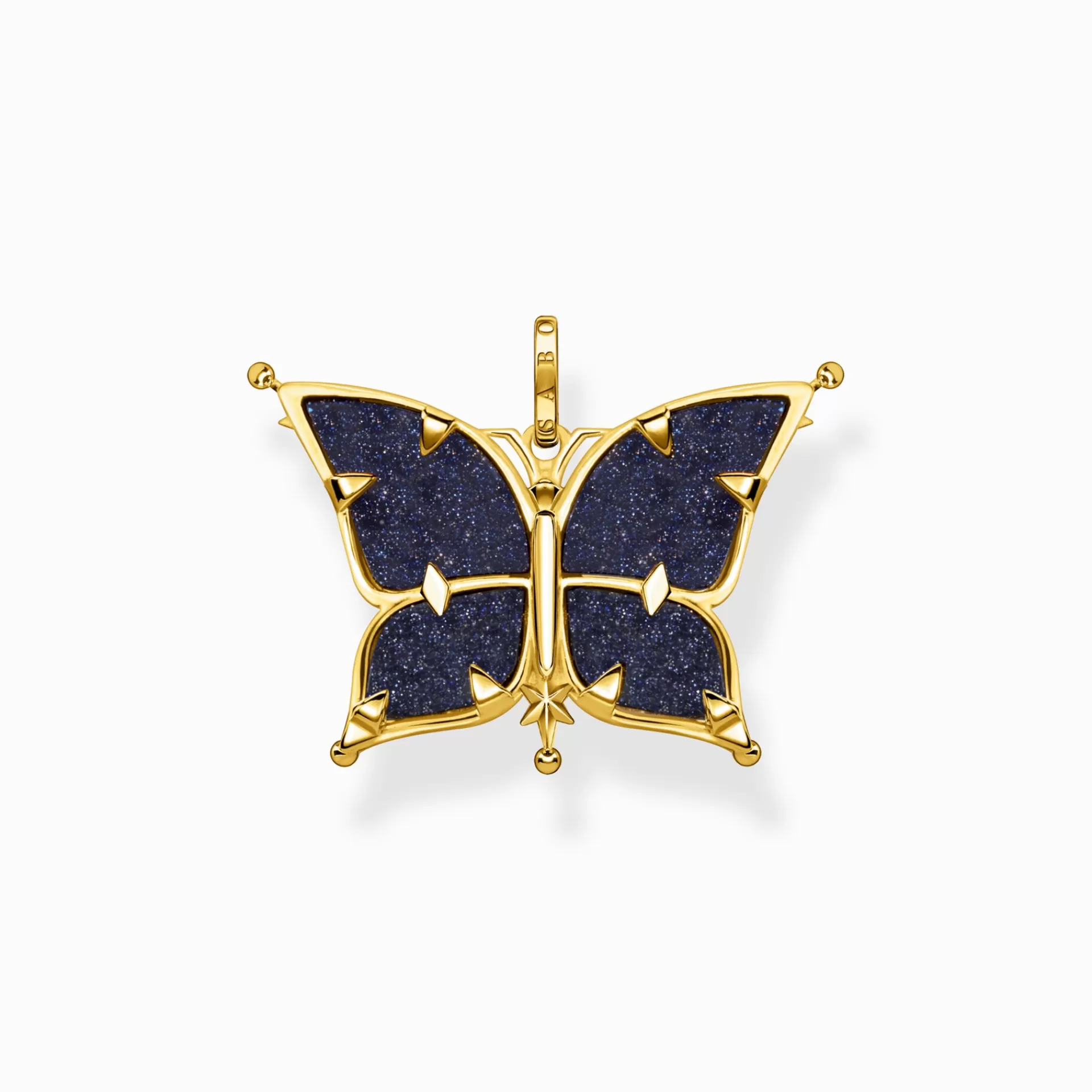 THOMAS SABO Hängsmycken | 18K plätering<H&AUML;NGSMYCKE FJ&AUML;RIL STJ&AUML;RNA  M&ARING;NE GULD gult guldfargad, violett, mörkblå, ljusblå, brun