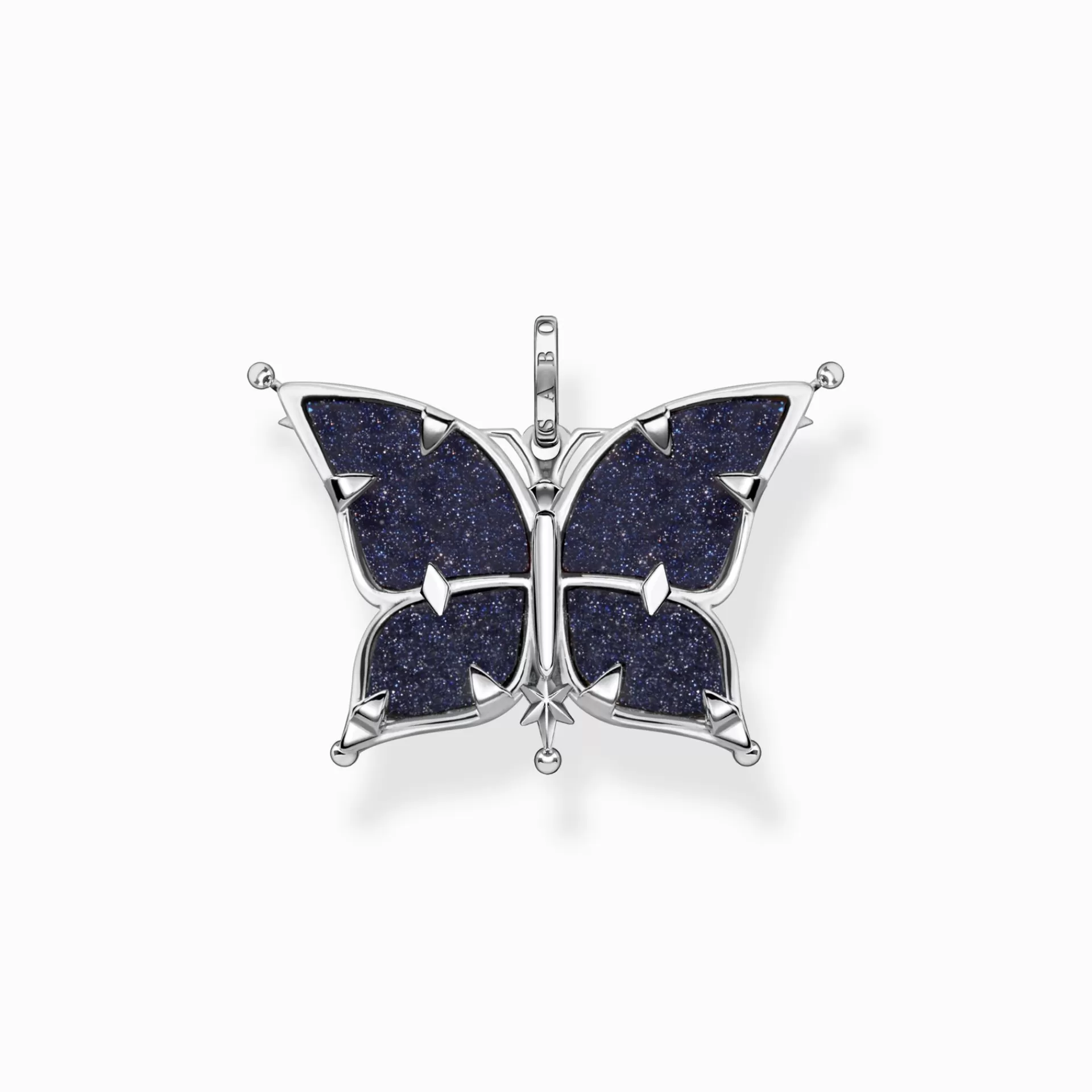THOMAS SABO Hängsmycken | Återvunnet 925 silver<H&AUML;NGSMYCKE FJ&AUML;RIL STJ&AUML;RNA  M&ARING;NE SILVER silverfargad, violett, mörkblå, ljusblå, brun