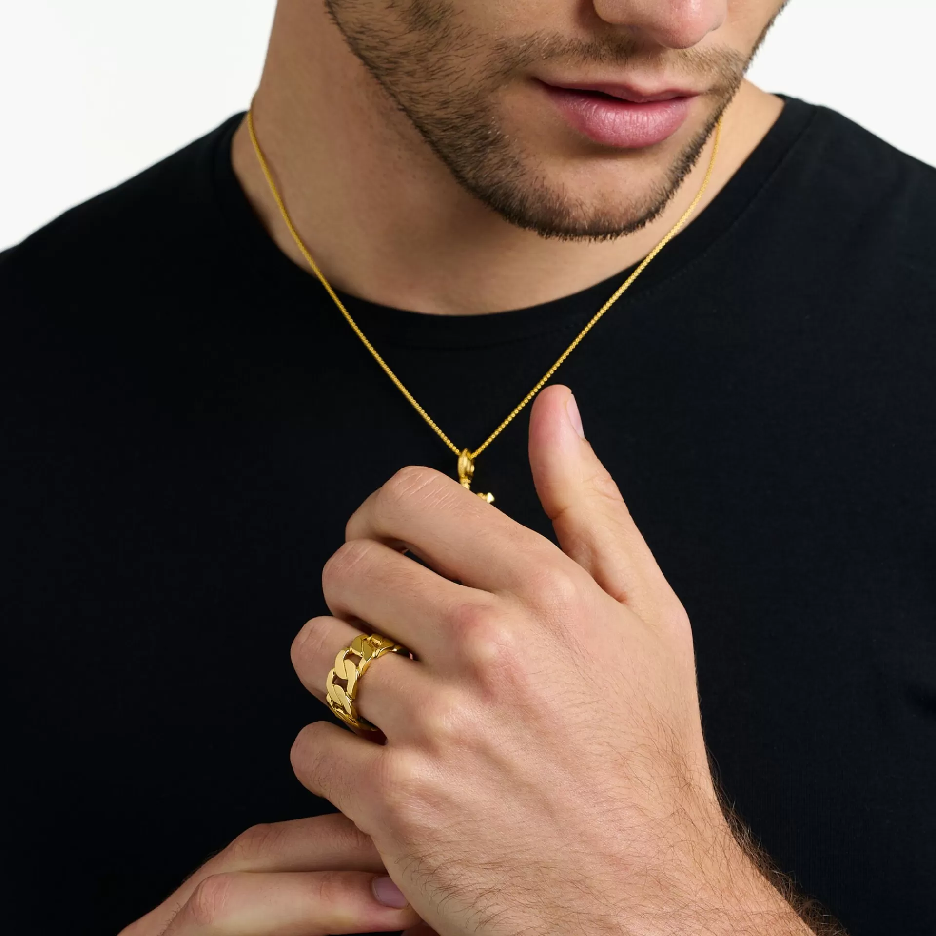 THOMAS SABO Ringar | Ringar<RING L&AUML;NKAR GULD gult guldfargad