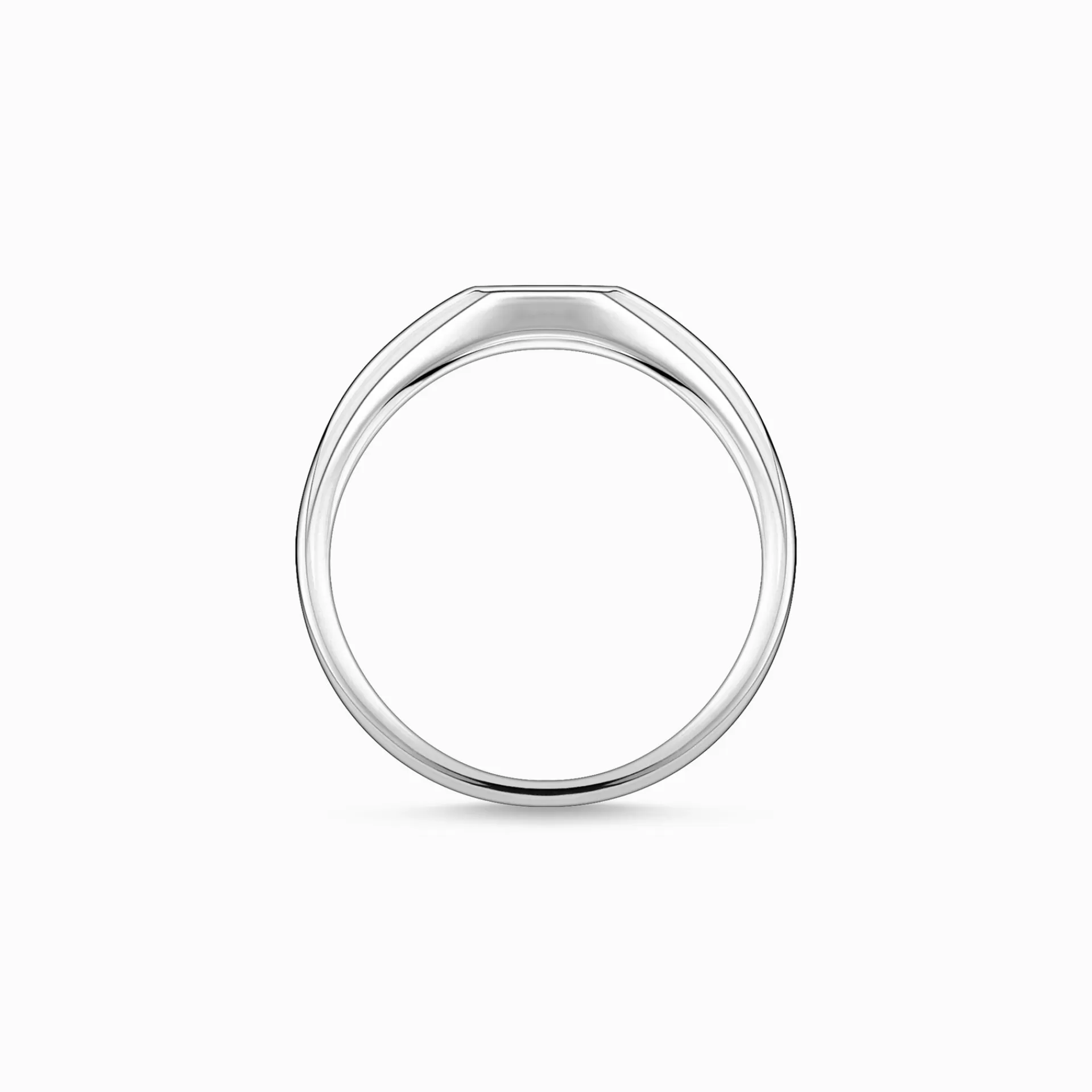 THOMAS SABO Ringar | Återvunnet 925 silver<RING STJ&AUML;RNA SILVER silverfargad, vit
