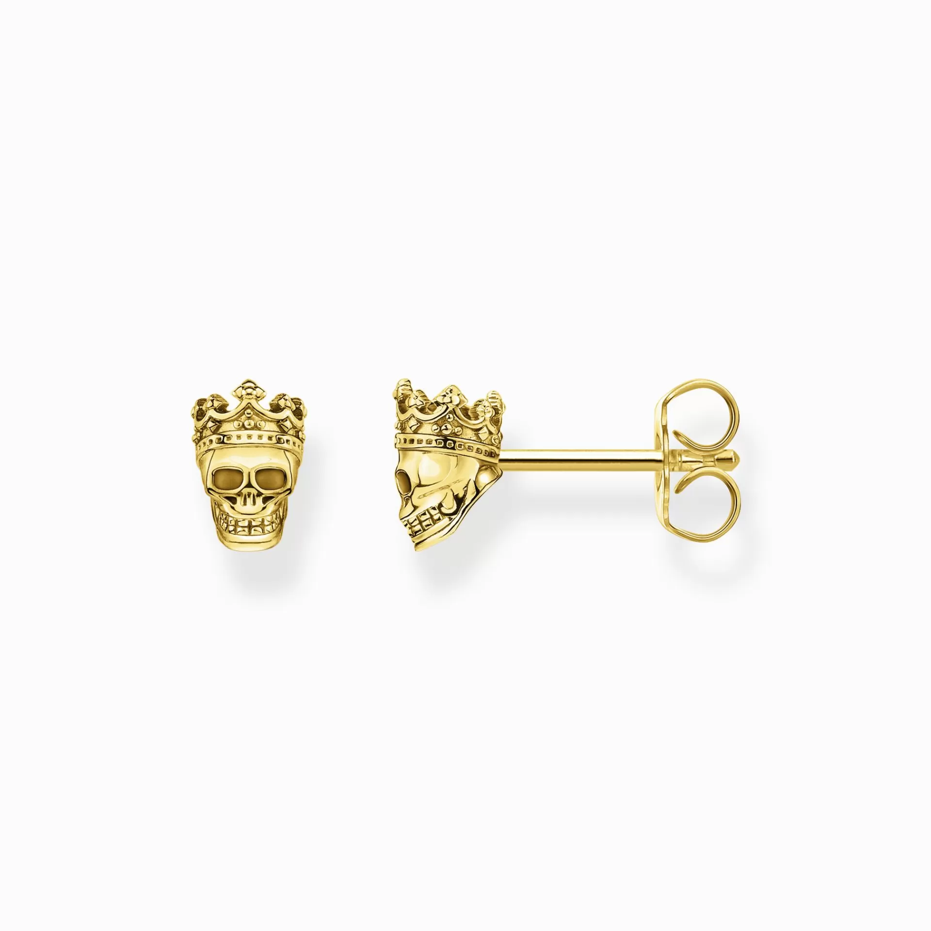 THOMAS SABO Stiftörhängen | Örhängen & creoler<STIFT&OUML;RH&AUML;NGEN D&OUML;DSKALLEKUNG GULD gult guldfargad