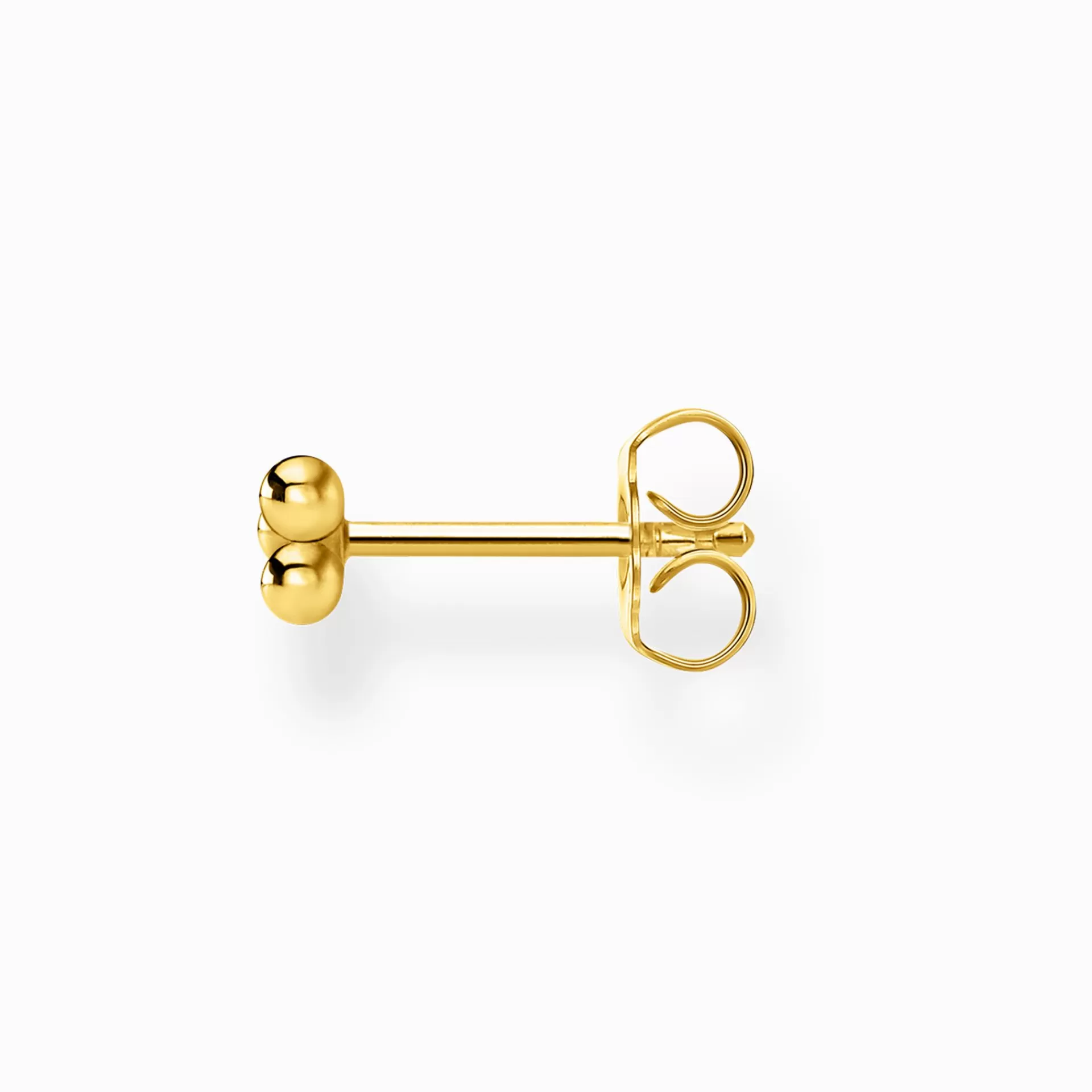 THOMAS SABO Stiftörhängen | 18K plätering<STIFT&OUML;RH&AUML;NGEN INDIVIDUELLT KULOR GULD gult guldfargad