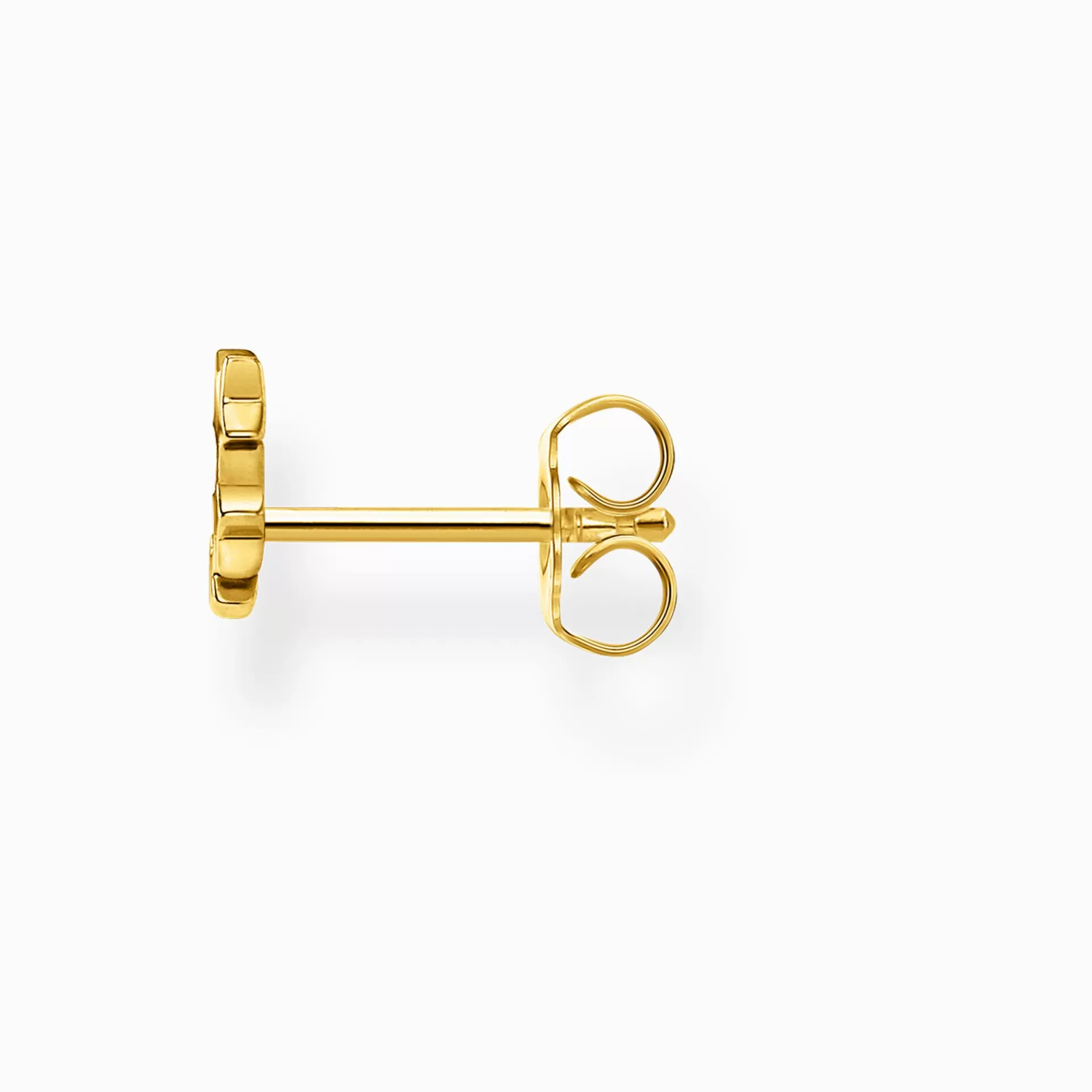 THOMAS SABO Stiftörhängen | 18K plätering<STIFT&OUML;RH&AUML;NGEN INDIVIDUELLT STJ&AUML;RNA GULD gult guldfargad